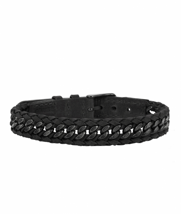 KIAN Armbånd Svart/SvartAntik i gruppen Armbånd hos SCANDINAVIAN JEWELRY DESIGN (367568)