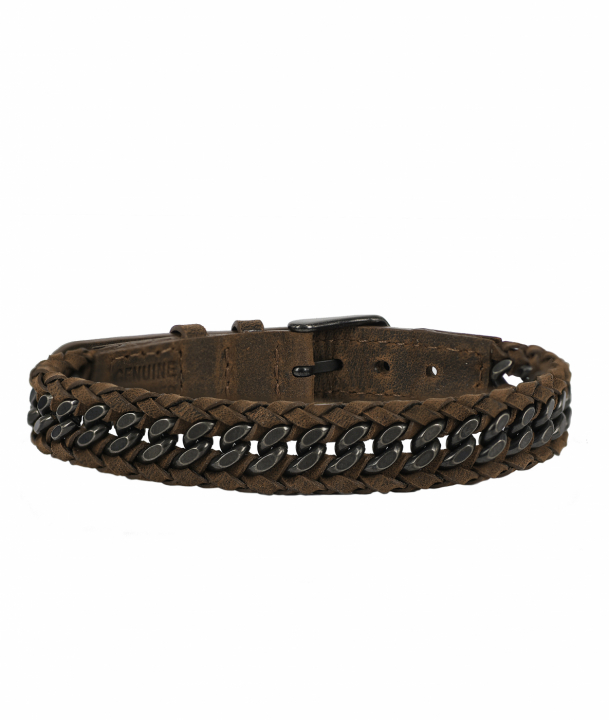 KIAN Armbånd Brunt/SvartAntik i gruppen Armbånd hos SCANDINAVIAN JEWELRY DESIGN (367575)