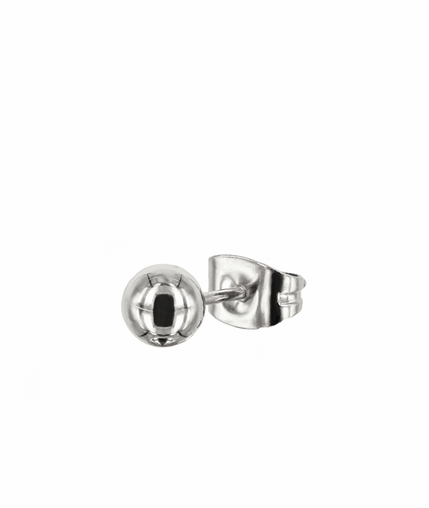 ZEBB Ørering Stål i gruppen Øreringe hos SCANDINAVIAN JEWELRY DESIGN (367728)