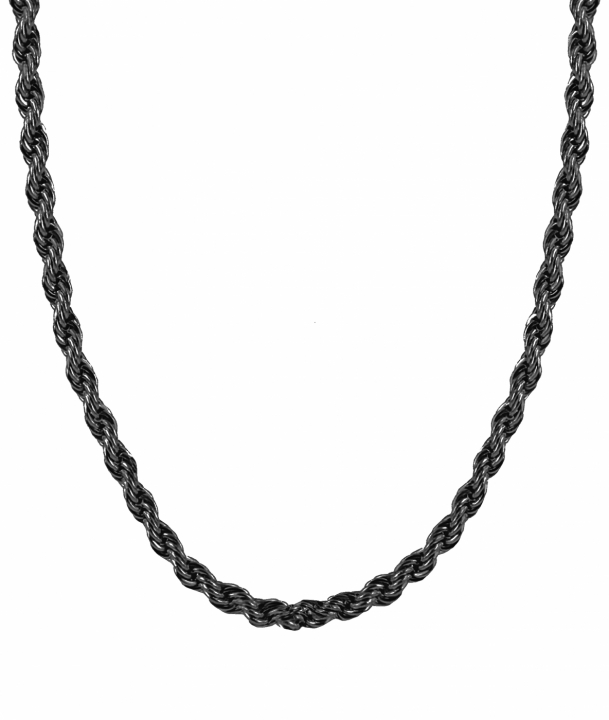 TERRY Halskæde Gun Metal i gruppen Halskæde / Sølvhalskæde hos SCANDINAVIAN JEWELRY DESIGN (368329)