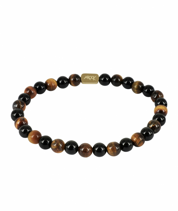 COLIN Armbånd Brun/Svart i gruppen Armbånd hos SCANDINAVIAN JEWELRY DESIGN (368503)