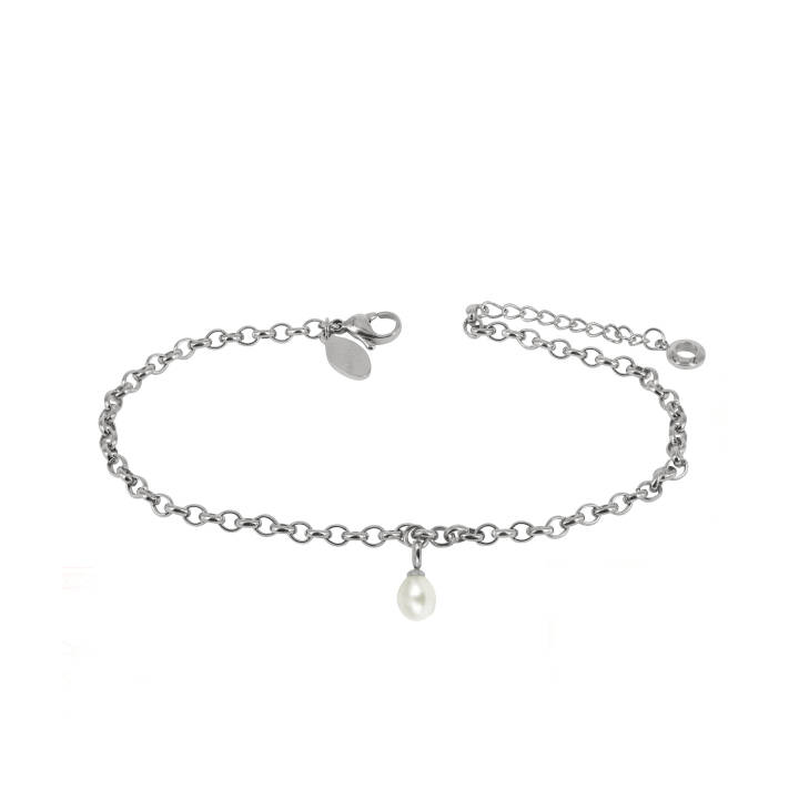 PALMA Single ANKLET Armbånd Stål i gruppen Tilbehør / Anklet hos SCANDINAVIAN JEWELRY DESIGN (370438)