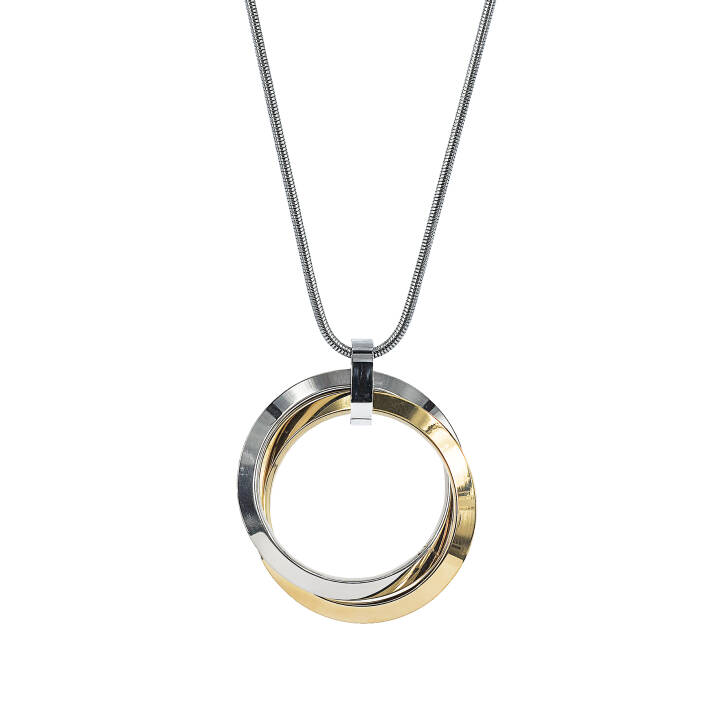 CHELSEA Short Halskæde Stål/Guld i gruppen Halskæde / Sølvhalskæde hos SCANDINAVIAN JEWELRY DESIGN (371114)