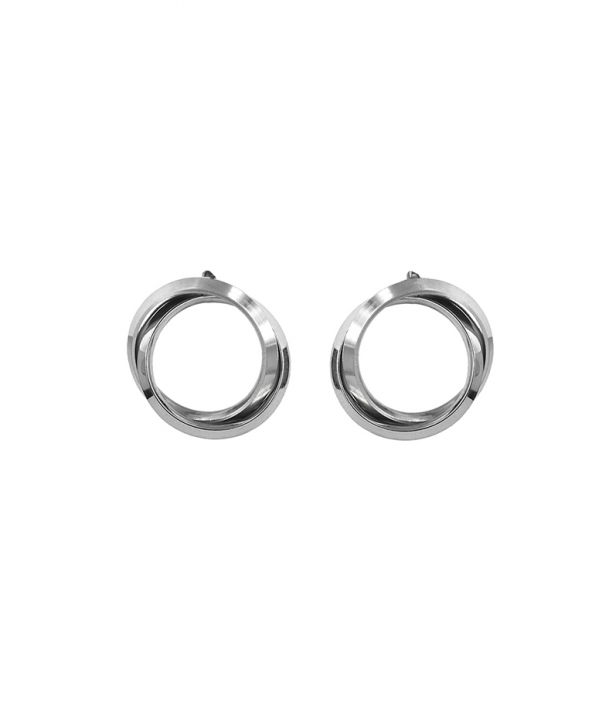 CAROLIN Mini Ørering Stål i gruppen Øreringe hos SCANDINAVIAN JEWELRY DESIGN (371640)