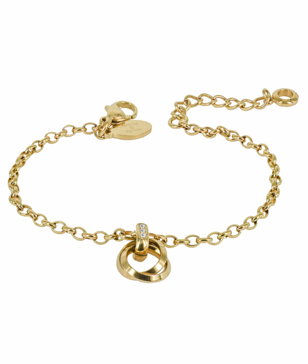 CAROLIN Mini Armbånd Guld i gruppen Armbånd hos SCANDINAVIAN JEWELRY DESIGN (371671)
