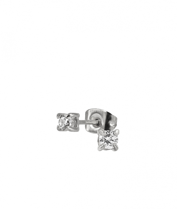 IDA Ørering 3 mm Stål i gruppen Øreringe hos SCANDINAVIAN JEWELRY DESIGN (371688)