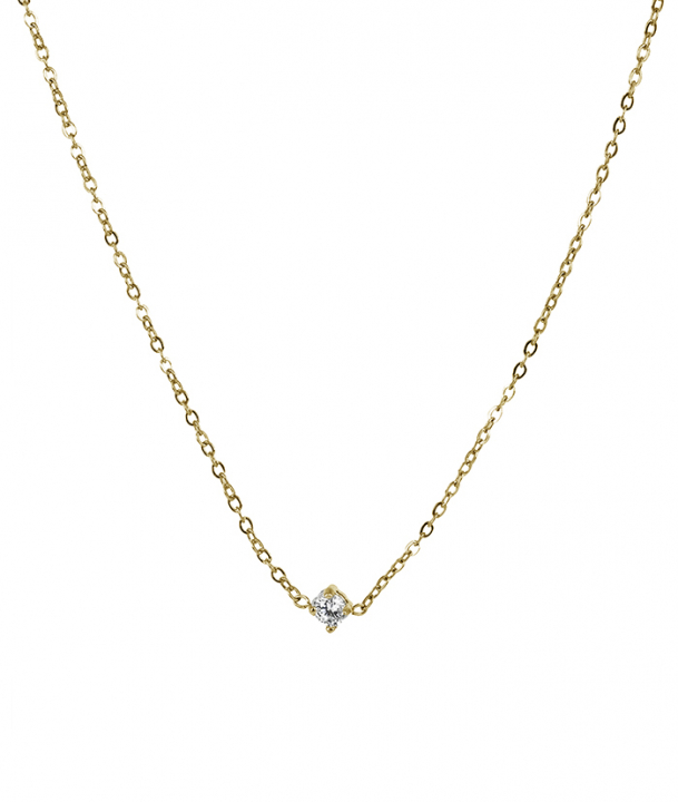 IDA 3 mm Halskæde Guld i gruppen Halskæde hos SCANDINAVIAN JEWELRY DESIGN (371732)