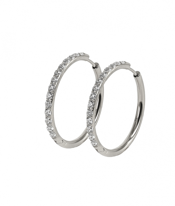 LUCY 30 mm Ørering Stål i gruppen Øreringe hos SCANDINAVIAN JEWELRY DESIGN (371787)