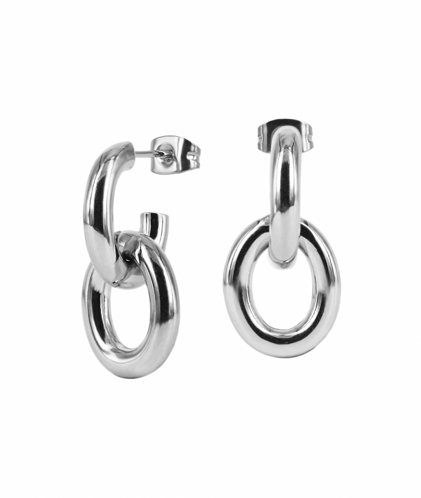 RUBY Ørering Stål i gruppen Øreringe hos SCANDINAVIAN JEWELRY DESIGN (371862)