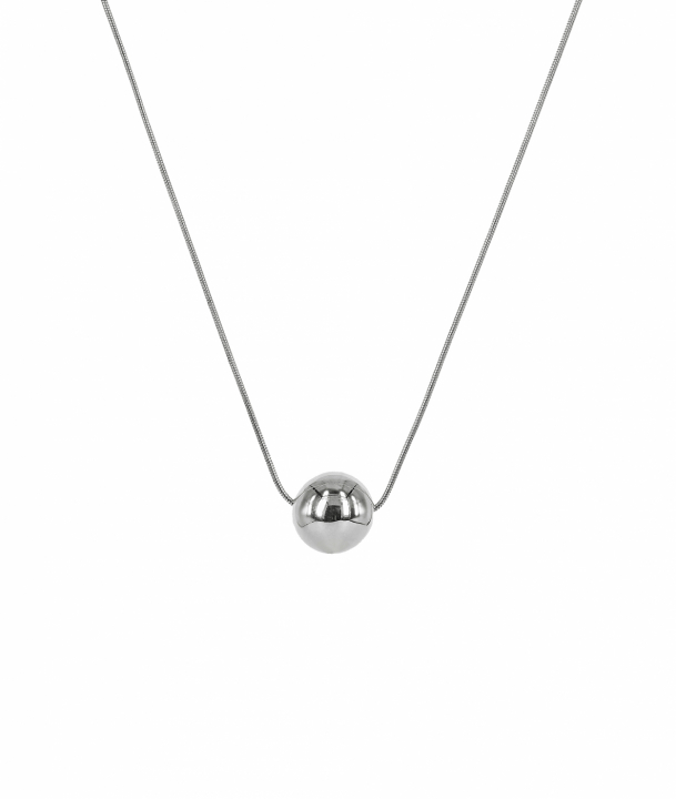 ESSIE Single Short Halskæde Stål i gruppen Halskæde hos SCANDINAVIAN JEWELRY DESIGN (371947)