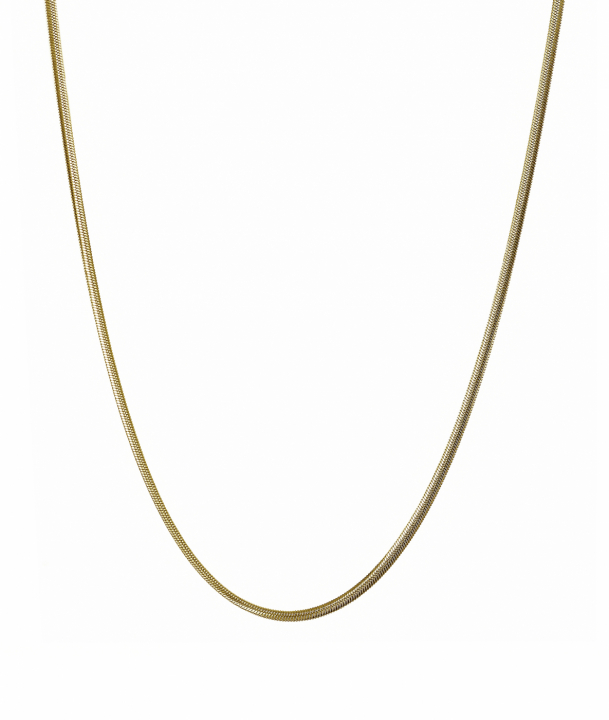 FIONA 3 mm Halskæde Guld i gruppen Halskæde hos SCANDINAVIAN JEWELRY DESIGN (371992)
