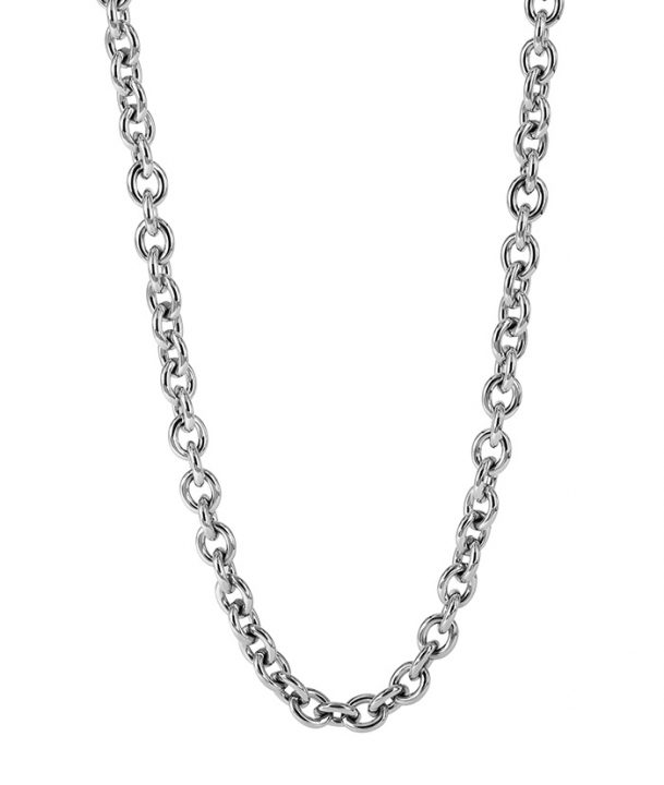 RUBY Small Long Halskæde Stål i gruppen Halskæde / Sølvhalskæde hos SCANDINAVIAN JEWELRY DESIGN (373026)
