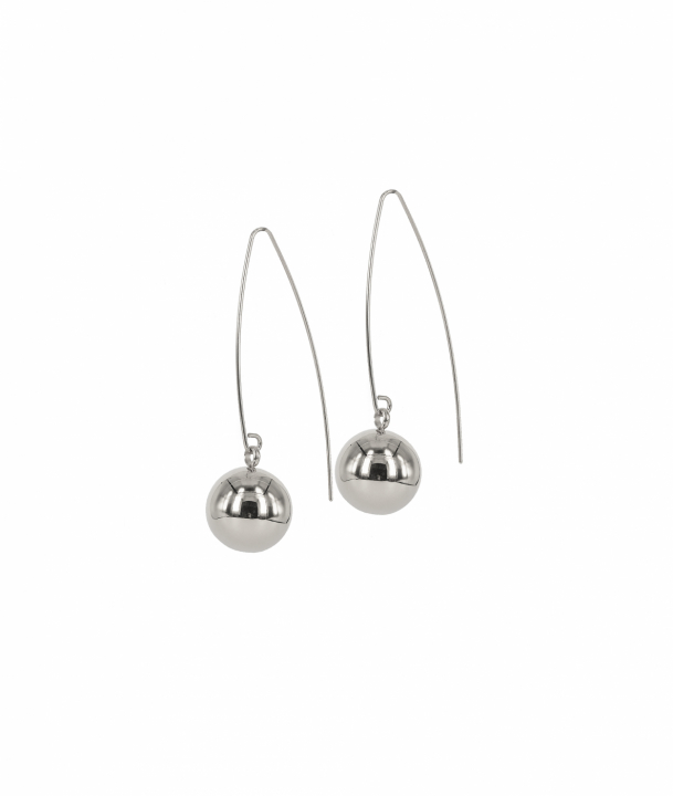 ESSIE Long 12 mm Ørering Stål i gruppen Øreringe / Sølvøreringe hos SCANDINAVIAN JEWELRY DESIGN (373170)