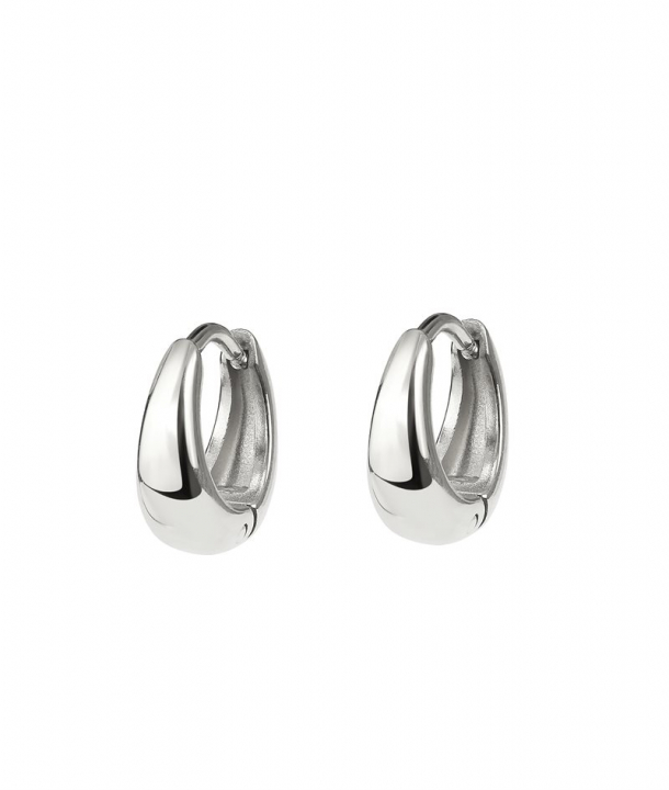 Alina Earrings Stål 12mm i gruppen Øreringe / Sølvøreringe hos SCANDINAVIAN JEWELRY DESIGN (374412)