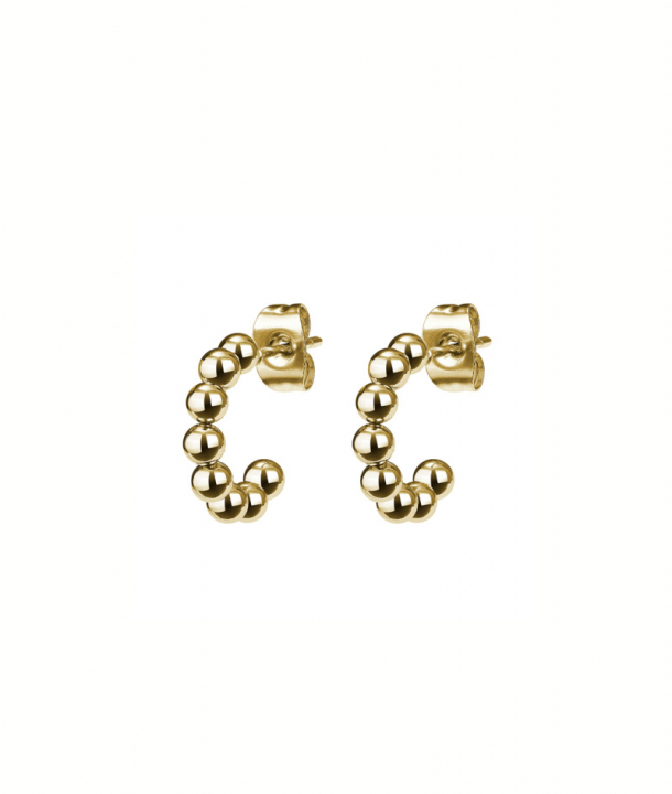 ANNIE Earrings Gold i gruppen Øreringe / Guldøreringe hos SCANDINAVIAN JEWELRY DESIGN (374665)