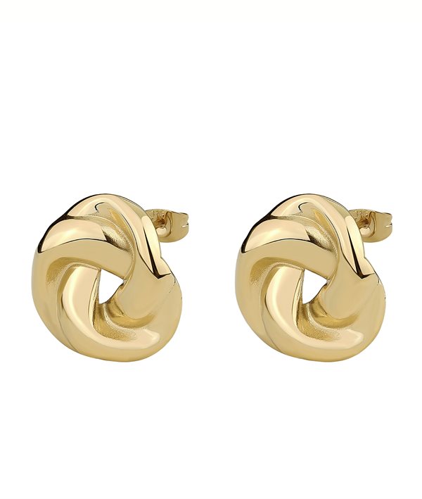 LAUREN Earrings Gold i gruppen Øreringe / Guldøreringe hos SCANDINAVIAN JEWELRY DESIGN (374924)