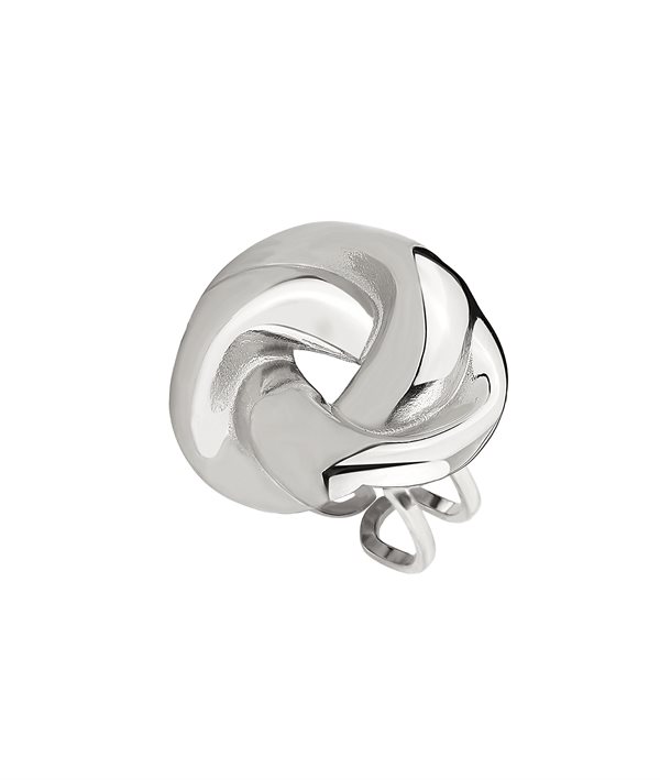 LAUREN Ring Steel i gruppen Ringe / Sølvringe hos SCANDINAVIAN JEWELRY DESIGN (374931)