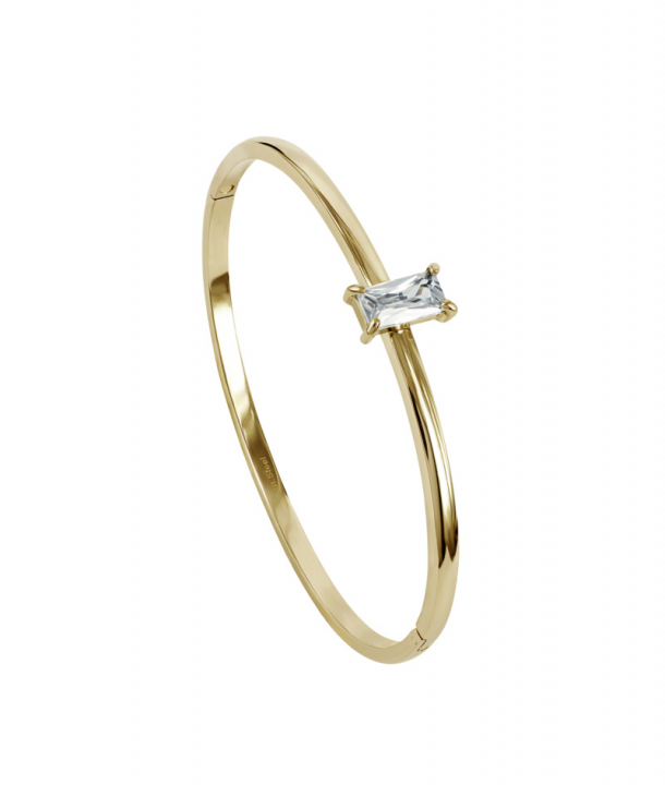 MELINDA bangel Gold i gruppen Armbånd / Armringe hos SCANDINAVIAN JEWELRY DESIGN (376256)