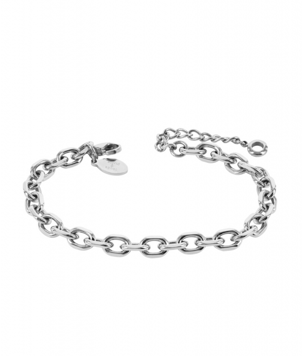 SIERRA Bracelet Steel i gruppen Armbånd / Sølvarmbånd hos SCANDINAVIAN JEWELRY DESIGN (377222)