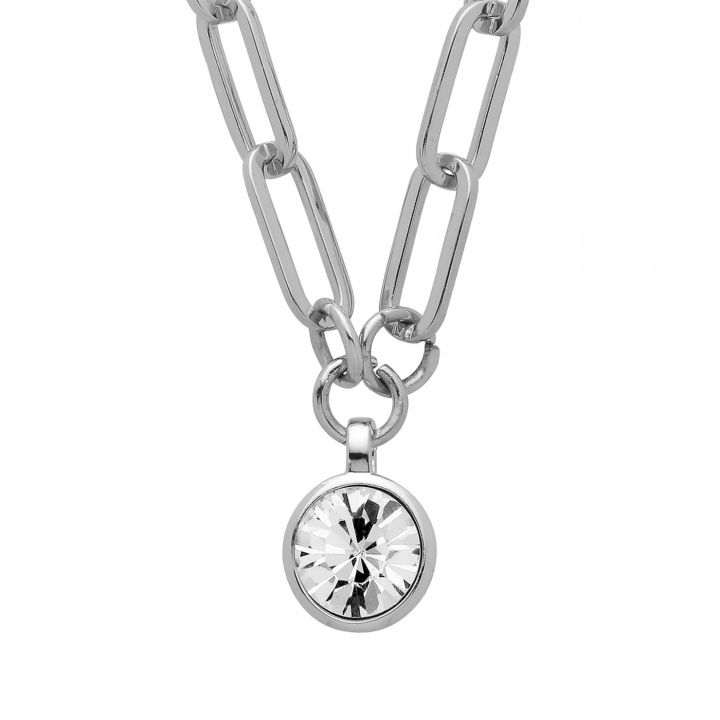 LISANNA Sølv CRYSTAL Halskæde i gruppen Halskæde / Sølvhalskæde hos SCANDINAVIAN JEWELRY DESIGN (390129)
