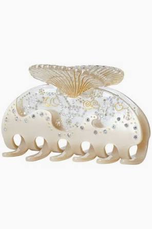 Cassie Hairclaw Oyster i gruppen Tilbehør / Anklet hos SCANDINAVIAN JEWELRY DESIGN (4046)