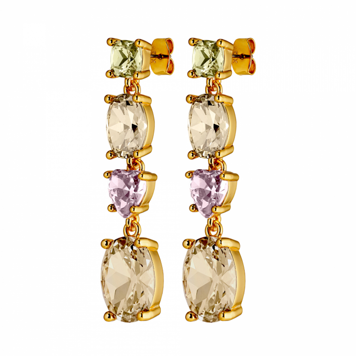 CARMEN Guld GOLDEN i gruppen Øreringe hos SCANDINAVIAN JEWELRY DESIGN (440022)