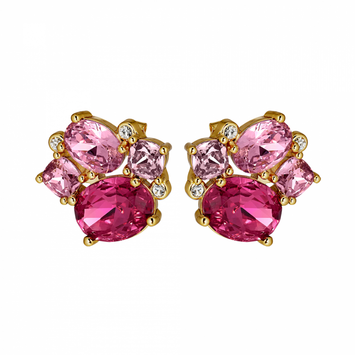 EMMA Guld LIGHT ROSE i gruppen Øreringe / Guldøreringe hos SCANDINAVIAN JEWELRY DESIGN (440055)
