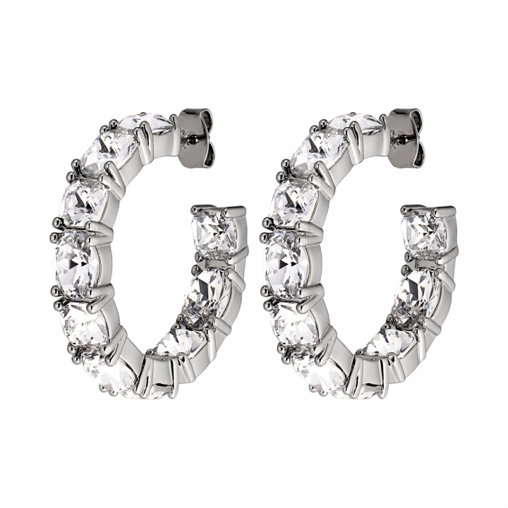 GRETIA Sølv CRYSTAL i gruppen Øreringe / Sølvøreringe hos SCANDINAVIAN JEWELRY DESIGN (440071)