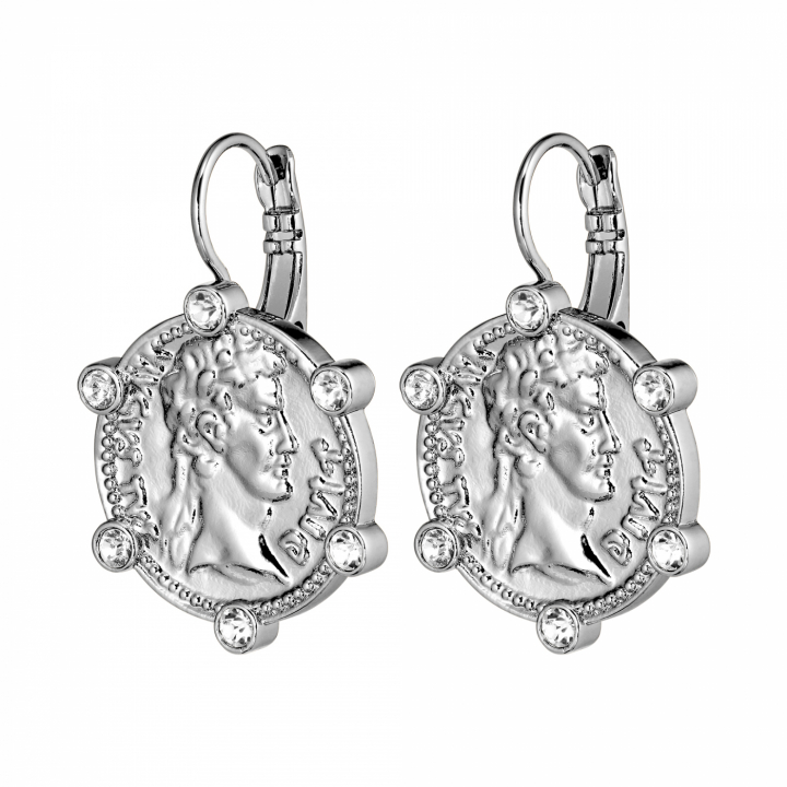 COMO Sølv CRYSTAL i gruppen Øreringe / Sølvøreringe hos SCANDINAVIAN JEWELRY DESIGN (440119)