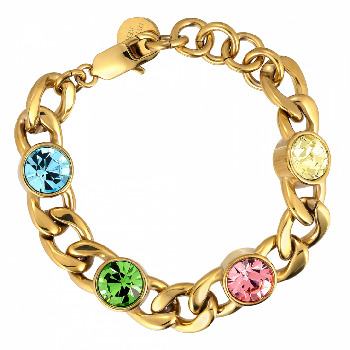 ARIANE Guld PASTEL MULTI i gruppen Armbånd / Guldarmbånd hos SCANDINAVIAN JEWELRY DESIGN (440151)