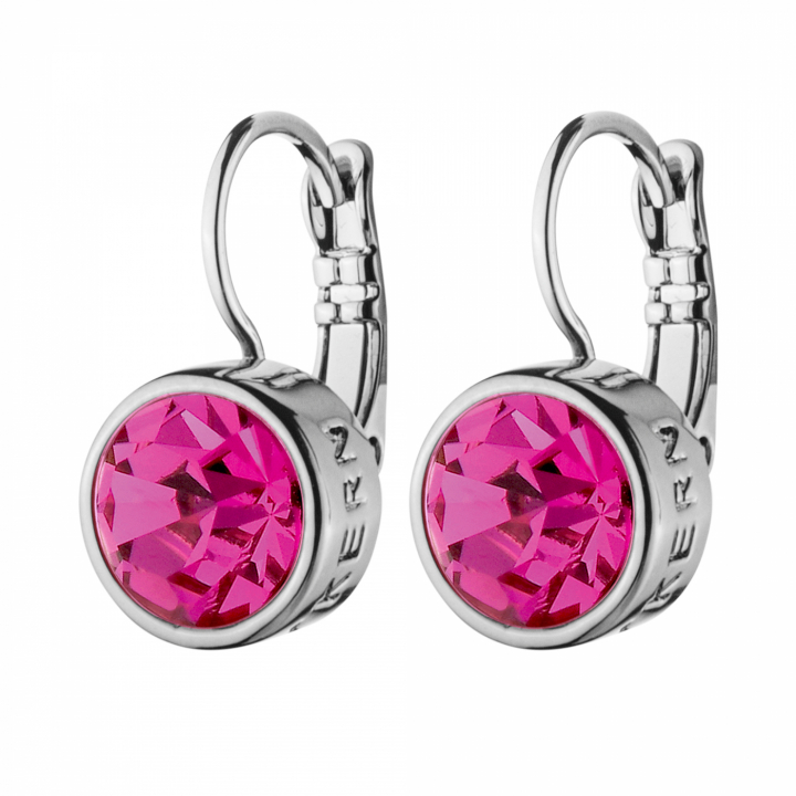 LOUISE Sølv PINK i gruppen Øreringe / Sølvøreringe hos SCANDINAVIAN JEWELRY DESIGN (440164)