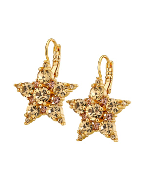 LIBRA SG GOLDEN Earrings Gold i gruppen Øreringe / Guldøreringe hos SCANDINAVIAN JEWELRY DESIGN (450012)