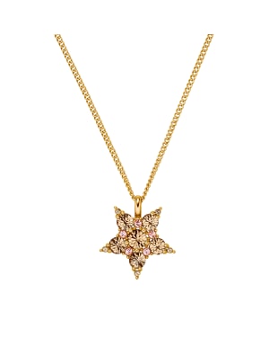 LYRA SG GOLDEN Necklace Gold i gruppen Halskæde / Guldhalskæde hos SCANDINAVIAN JEWELRY DESIGN (450042)