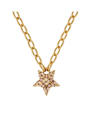 SAGITTA SG GOLDEN Necklace Gold i gruppen Halskæde / Guldhalskæde hos SCANDINAVIAN JEWELRY DESIGN (450049)