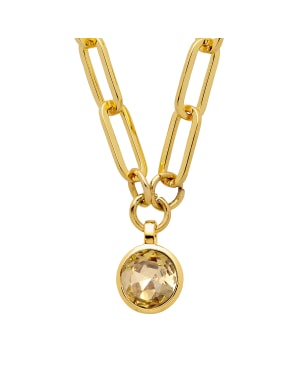 LISANNA SG GOLDEN Necklace Gold i gruppen Halskæde / Guldhalskæde hos SCANDINAVIAN JEWELRY DESIGN (450090)