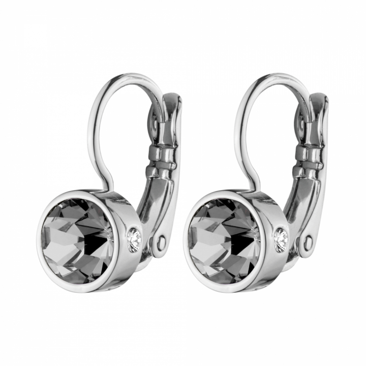 MADU SS GREY Earrings Silver i gruppen Øreringe / Sølvøreringe hos SCANDINAVIAN JEWELRY DESIGN (450141)