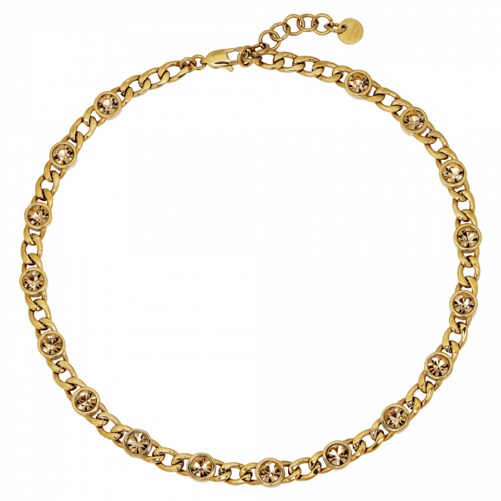 COLLANA SG GOLDEN Necklace i gruppen Halskæde / Guldhalskæde hos SCANDINAVIAN JEWELRY DESIGN (460510)