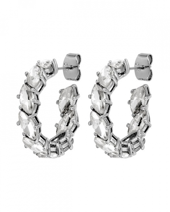 TAMARIN SS CRYSTAL EARRINGS SILVER i gruppen Øreringe / Sølvøreringe hos SCANDINAVIAN JEWELRY DESIGN (470018)