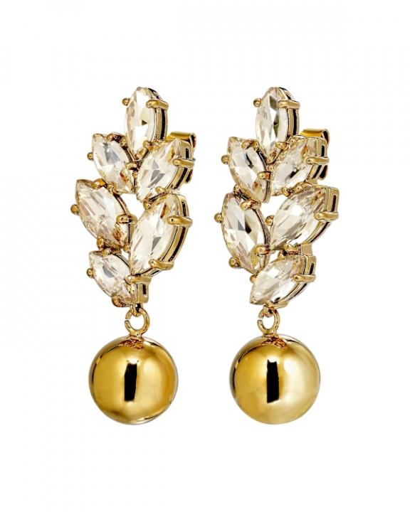 BALETE SG GOLDEN EARRINGS GOLD i gruppen Øreringe / Guldøreringe hos SCANDINAVIAN JEWELRY DESIGN (470025)