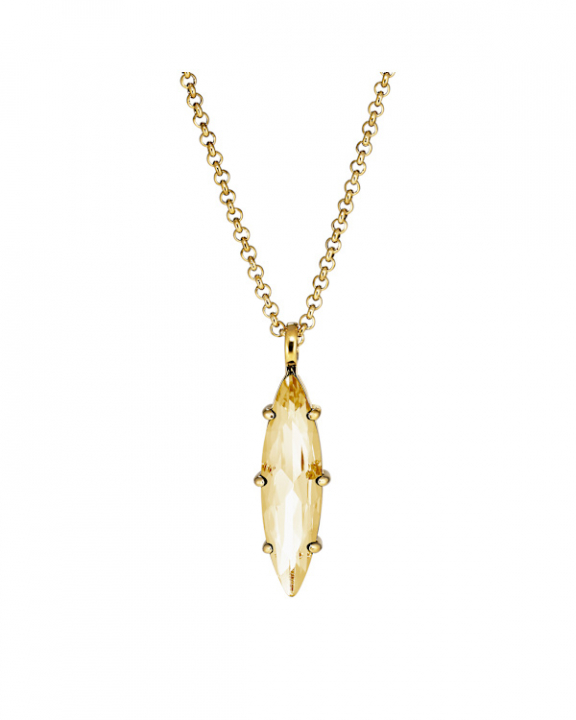 TAKESHI SG GOLDEN NECKLACE GOLD i gruppen Halskæde / Guldhalskæde hos SCANDINAVIAN JEWELRY DESIGN (470041)