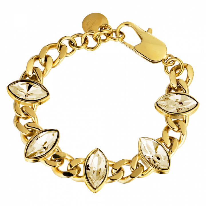 ZELKO SG GOLDEN Bracelet Gold i gruppen Armbånd / Guldarmbånd hos SCANDINAVIAN JEWELRY DESIGN (470050)