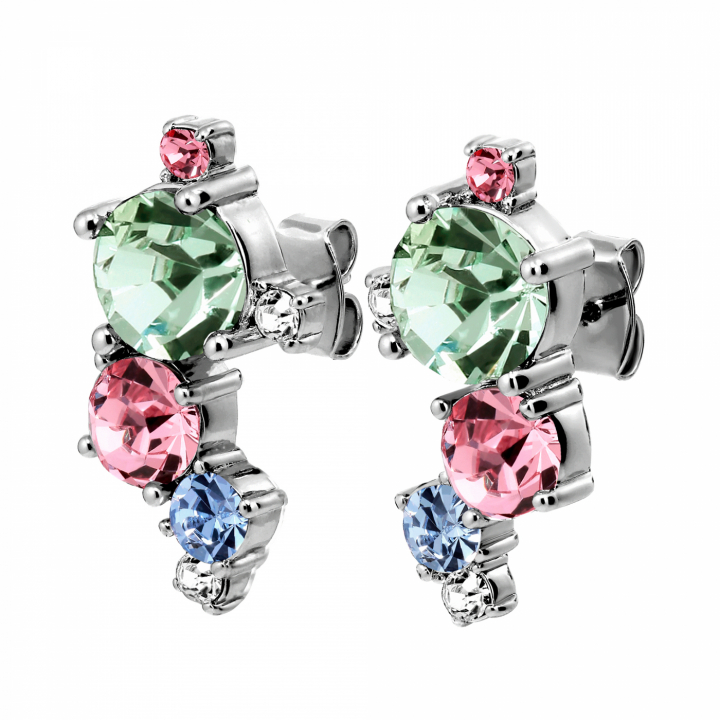 CURRA SS PASTEL Earrings Silver i gruppen Øreringe / Sølvøreringe hos SCANDINAVIAN JEWELRY DESIGN (480081)