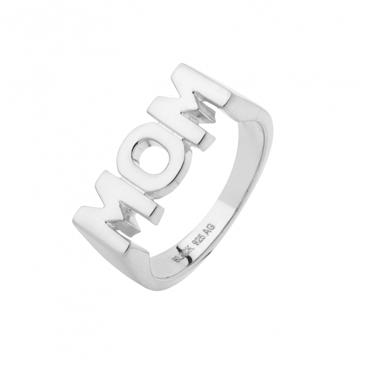 Mom Ring Silver i gruppen Ringe / Sølvringe hos SCANDINAVIAN JEWELRY DESIGN (500365)