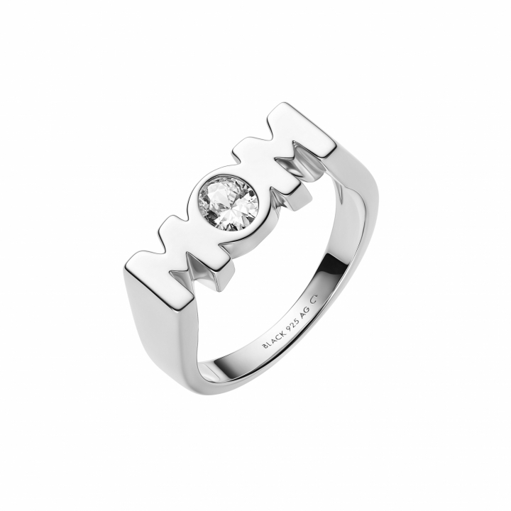 Mom Royal Ring Silver i gruppen Ringe / Sølvringe hos SCANDINAVIAN JEWELRY DESIGN (500494AG-)
