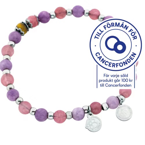 Band for Life Bracelet i gruppen Armbånd / Sølvarmbånd hos SCANDINAVIAN JEWELRY DESIGN (8505)