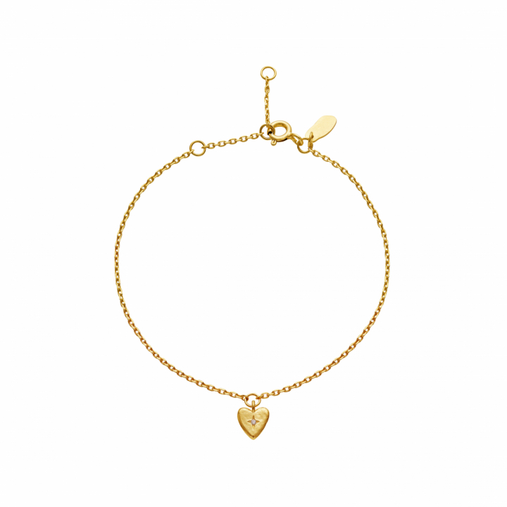 Taffy Bracelet Gold i gruppen Armbånd / Guldarmbånd hos SCANDINAVIAN JEWELRY DESIGN (8634A)
