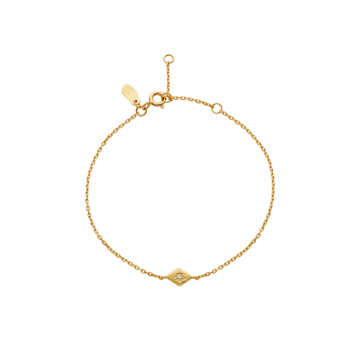Solo Bracelet Gold i gruppen Armbånd / Guldarmbånd hos SCANDINAVIAN JEWELRY DESIGN (8690A)