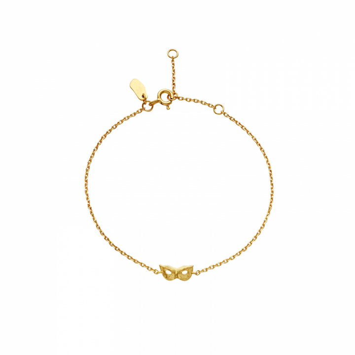 Paris Bracelet Gold i gruppen Armbånd / Guldarmbånd hos SCANDINAVIAN JEWELRY DESIGN (8692A)