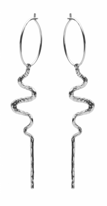 Mia Creol Sølv i gruppen Øreringe hos SCANDINAVIAN JEWELRY DESIGN (9372C)