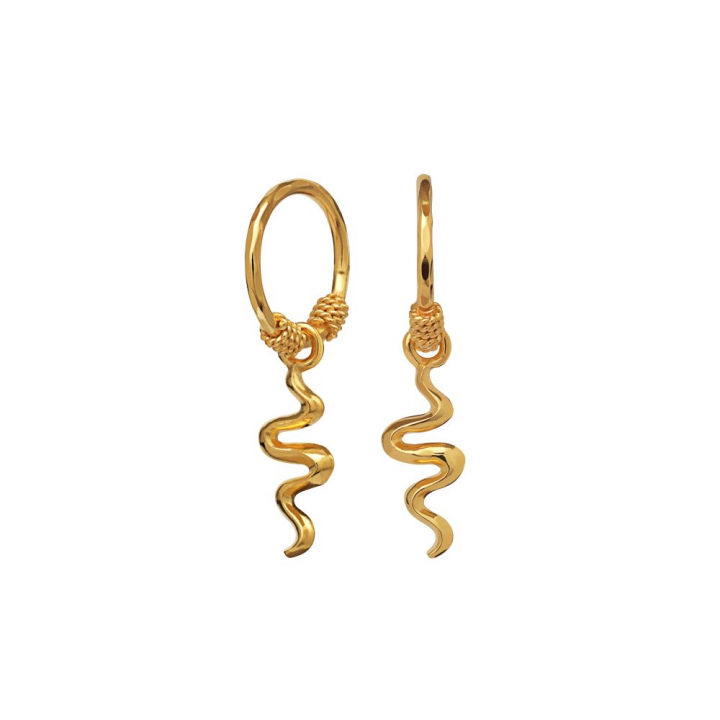 Aryah Ørering Guld i gruppen Øreringe / Guldøreringe hos SCANDINAVIAN JEWELRY DESIGN (9579A)